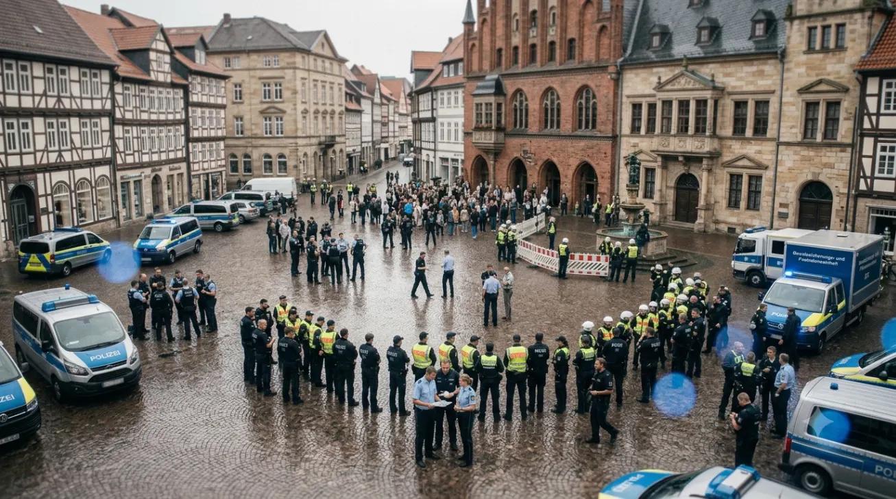 Göttingen'de AfD Standında Gerginlik: Bir Polis Yaralandı