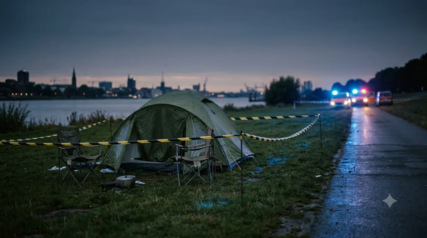 Hamburg'da Kardeş Kavgası Kanlı Bitti: Bir Yaralı, Bir Gözaltı