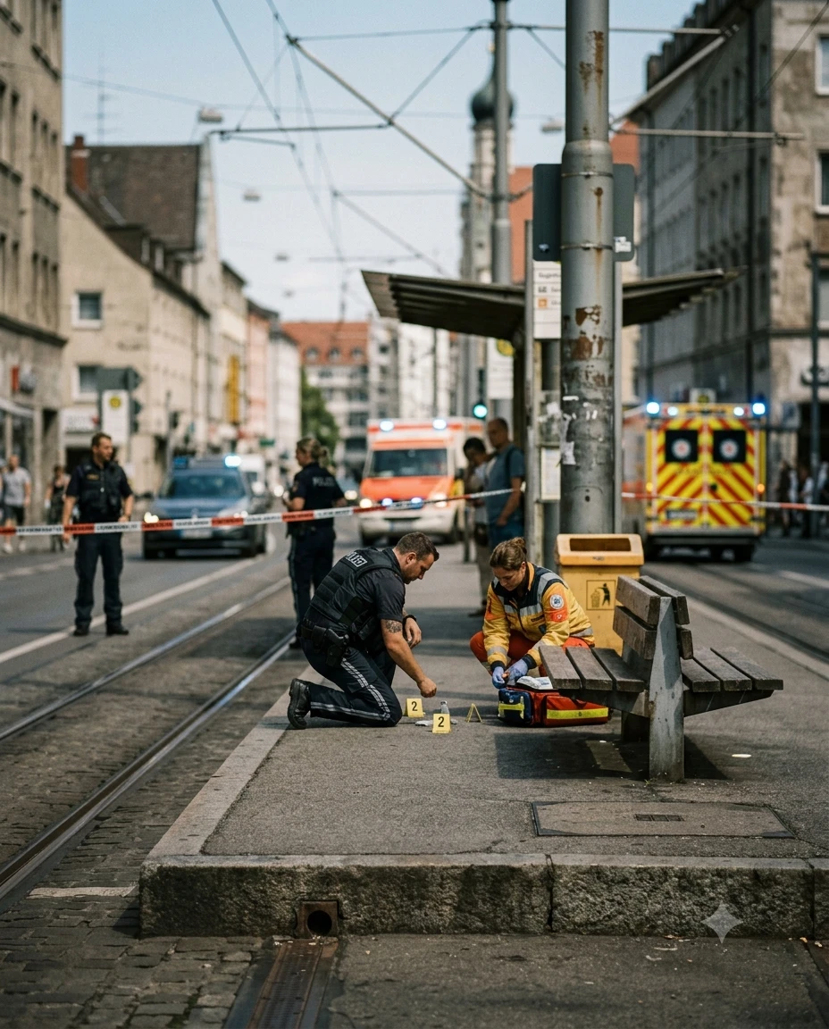 Augsburg'da Bıçaklı Kavga: Türk Zanlı Gözaltında