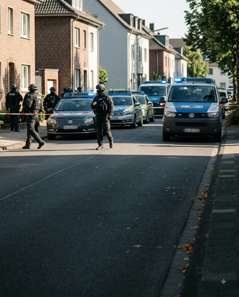 Aachen'da Dev Operasyon: SEK ile Şafak Baskını