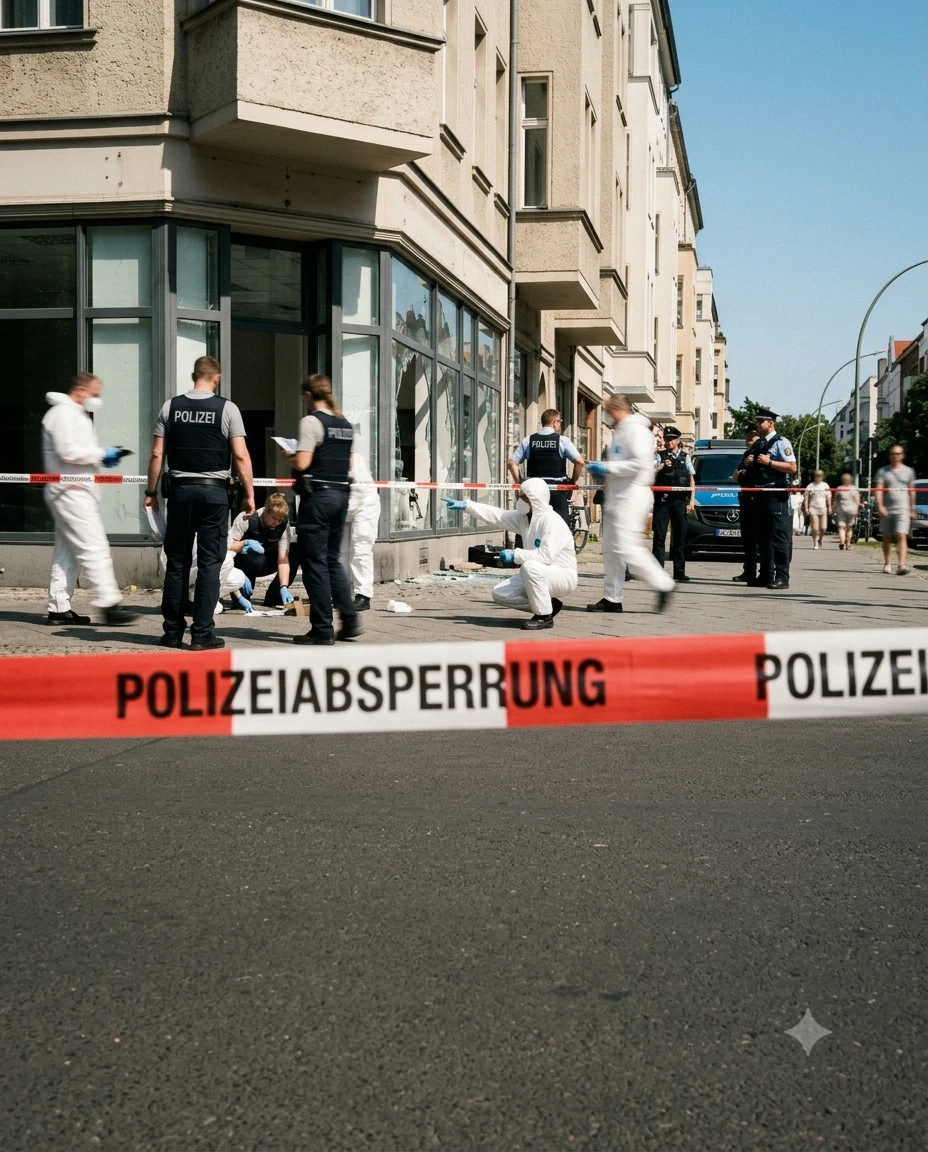 Berlin'de Kafe Kurşunlayan Şüpheli Yakalandı