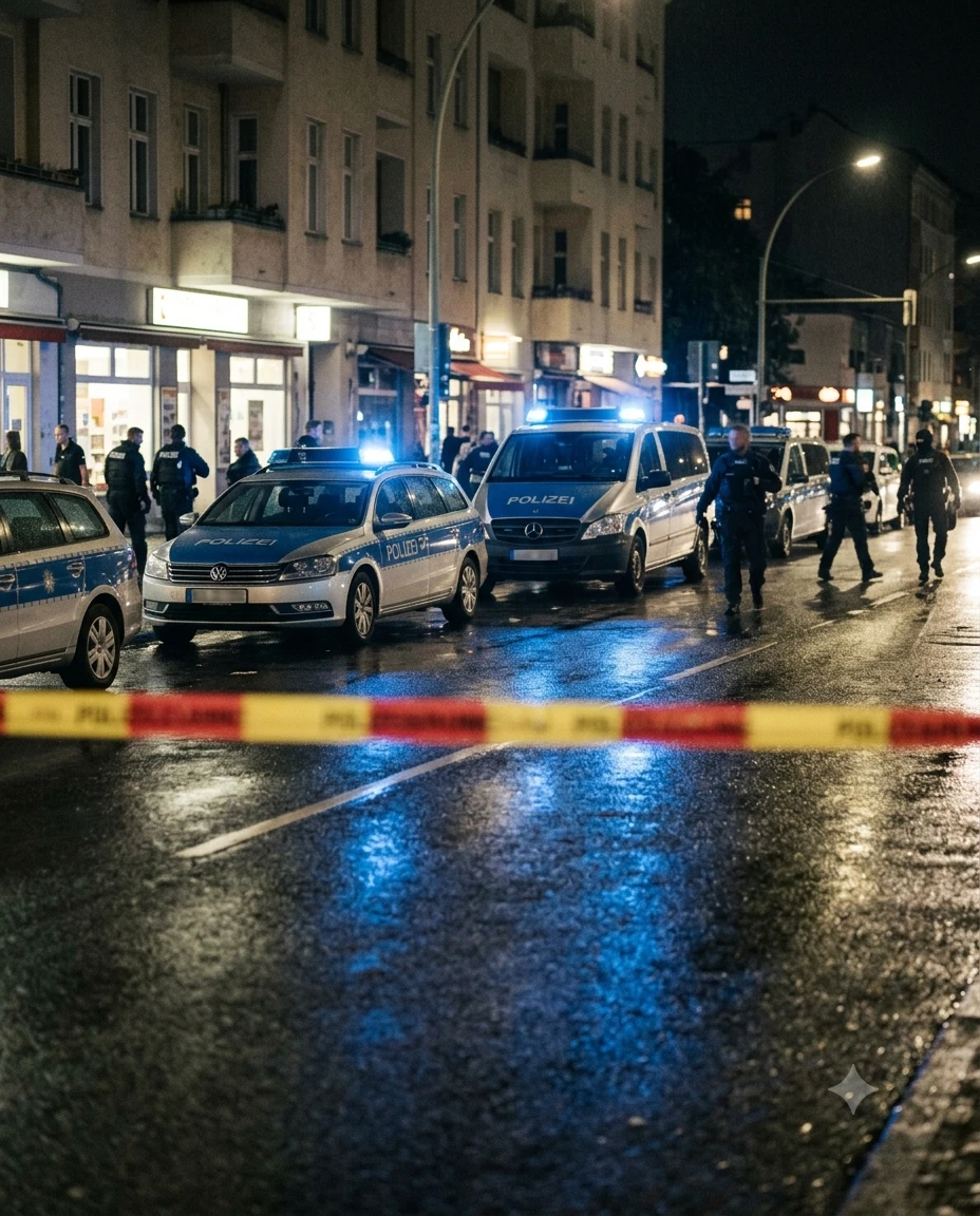 Berlin'de Balkondan Ateş Açan Şüpheli Operasyonla Yakalandı