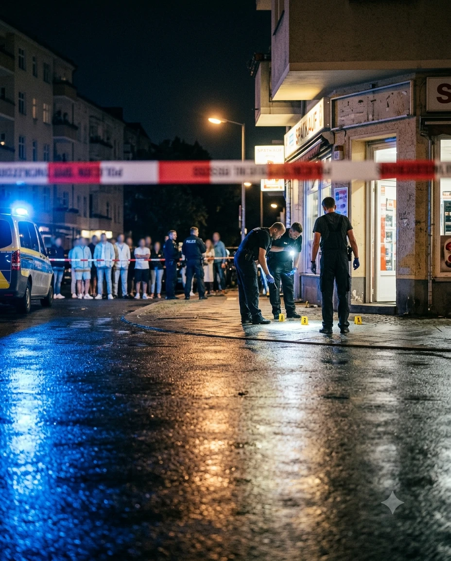Berlin'de Bıçaklı Dehşet: 36 Yaşındaki Adam Hastaneye Kaldırıldı