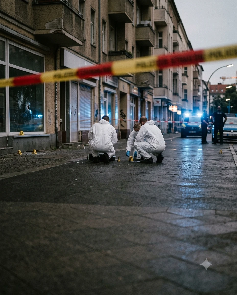 Berlin'de Gece Yarısı Dehşeti: Dükkana Silahlı ve Bombalı Saldırı