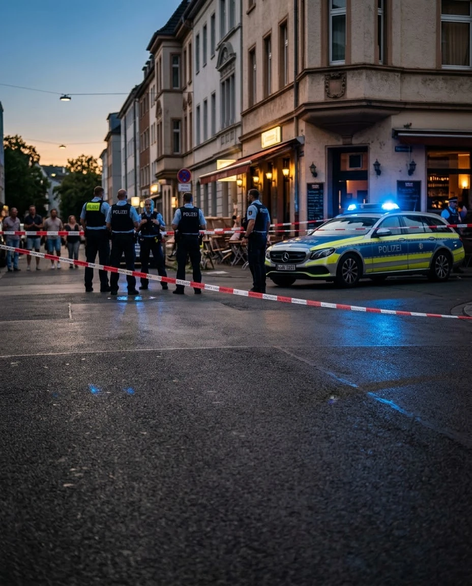 Köln'de Restoran Önünde Silahlı Saldırı : Zanlı Yakalandı