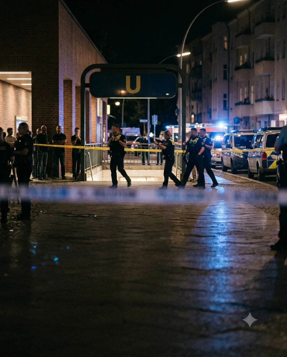 Berlin'de Hareketli Gece: Hellersdorf'ta Peş Peşe Dehşet