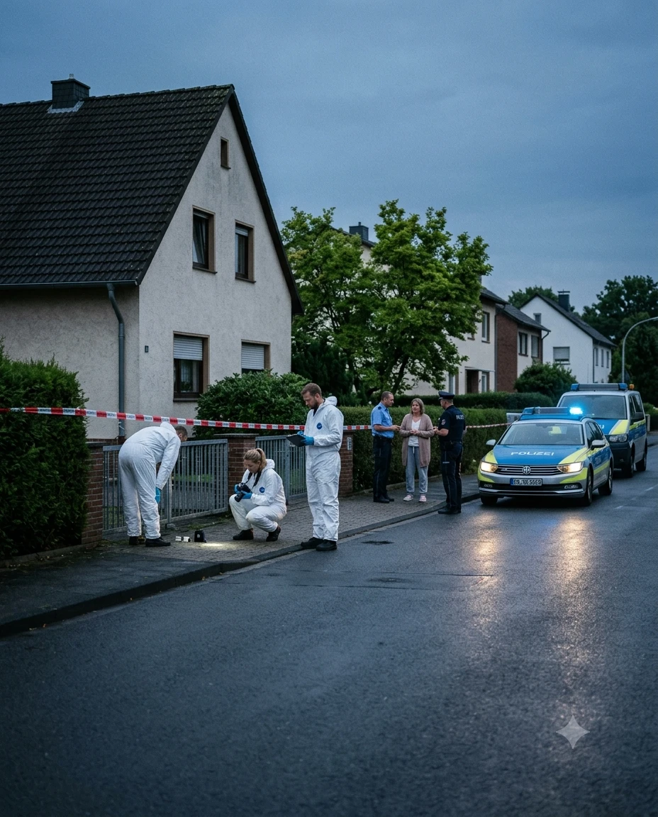 Erftstadt'ta Müstakil Eve Silahlı Saldırı: Cinayet Büro Devrede