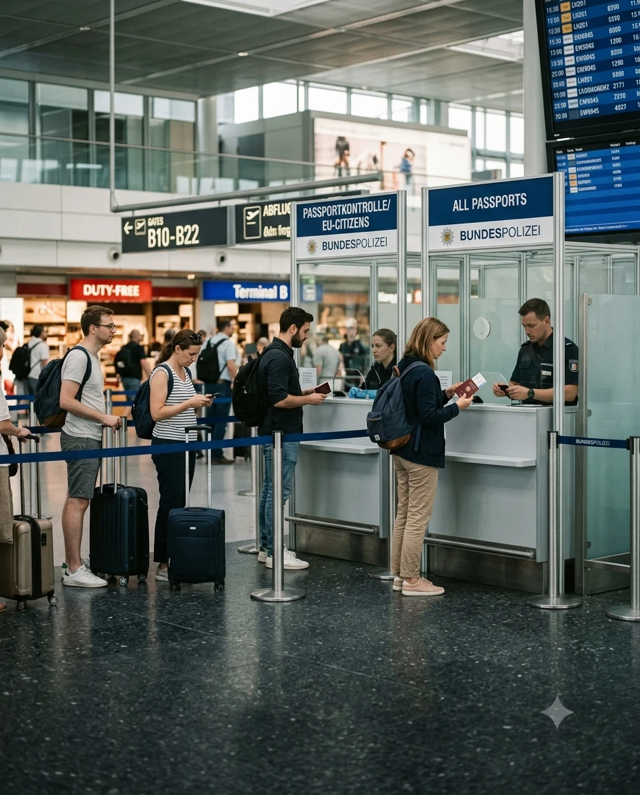 Düsseldorf'ta Aranan Türk Zanlı Havalimanında Yakalandı