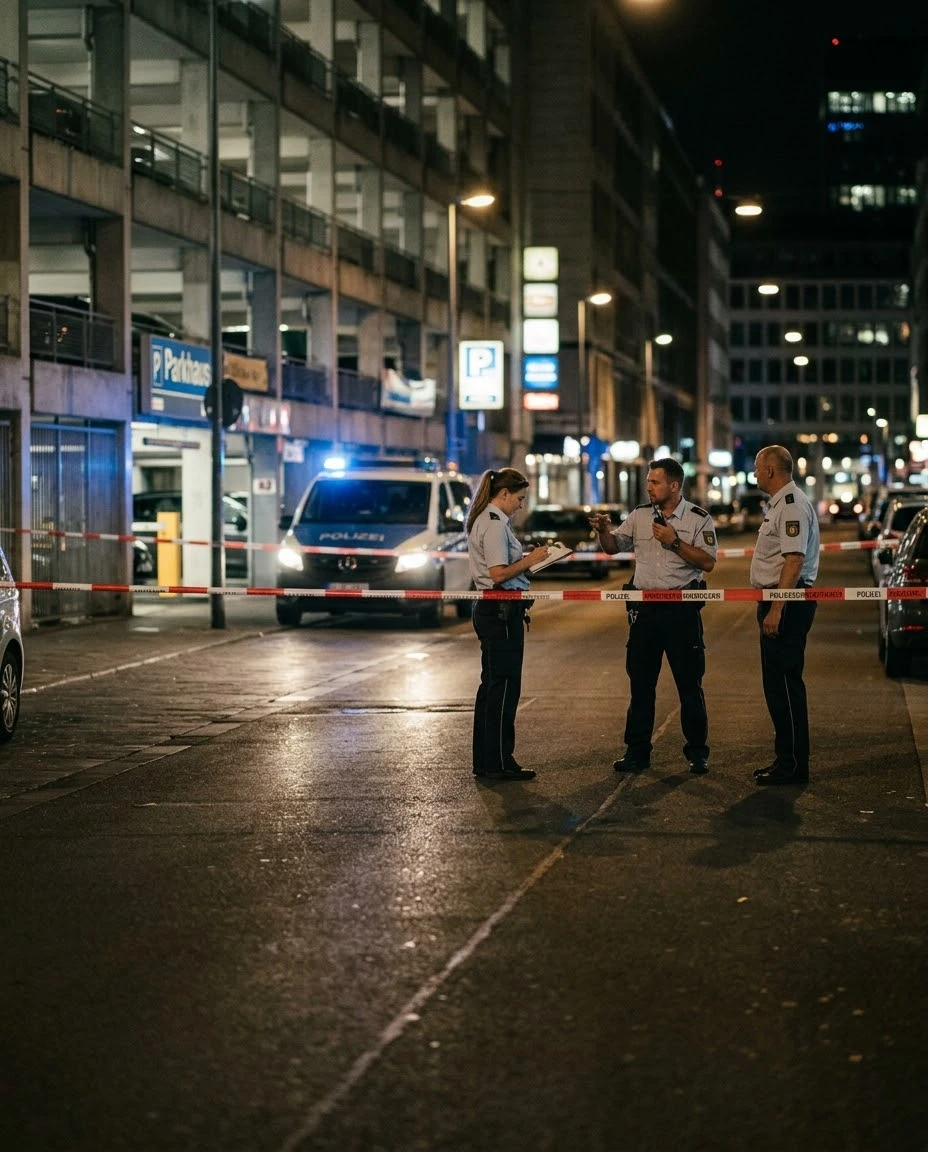 Frankfurt'ta Silahlı ve Bıçaklı Kavga: 1'i Ağır 3 Yaralı