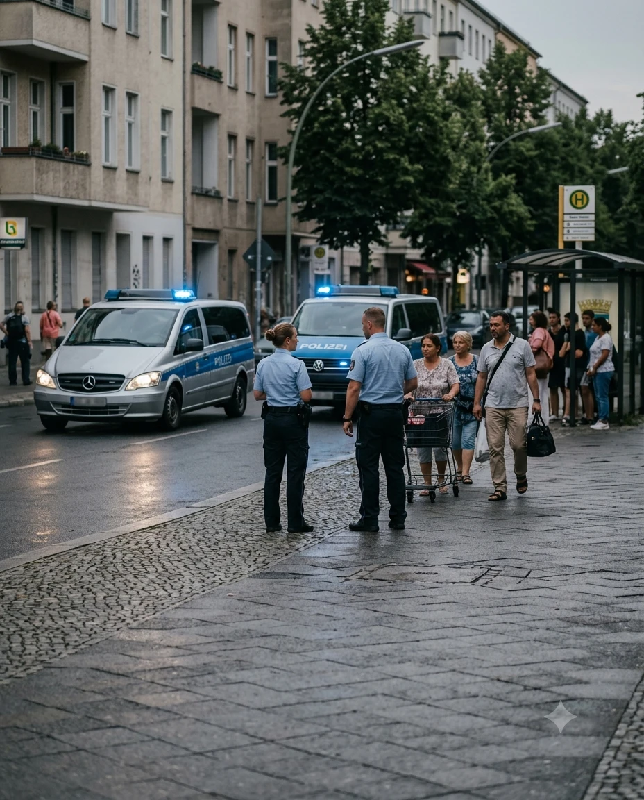 Berlin'de Şüpheli Araçtan ve Bahçeden 9 Silah Çıktı