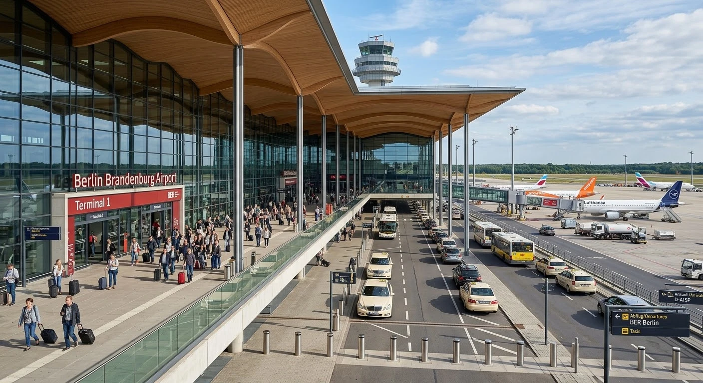 Berlin Havalimanı'nda Şüpheli Madde Alarmı: Terminal 1 Boşaltıldı
