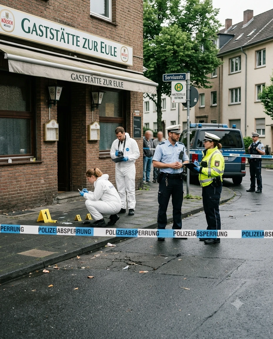 Köln'de Bar Binasına Silahlı Saldırı: İki Şüpheli Aranıyor
