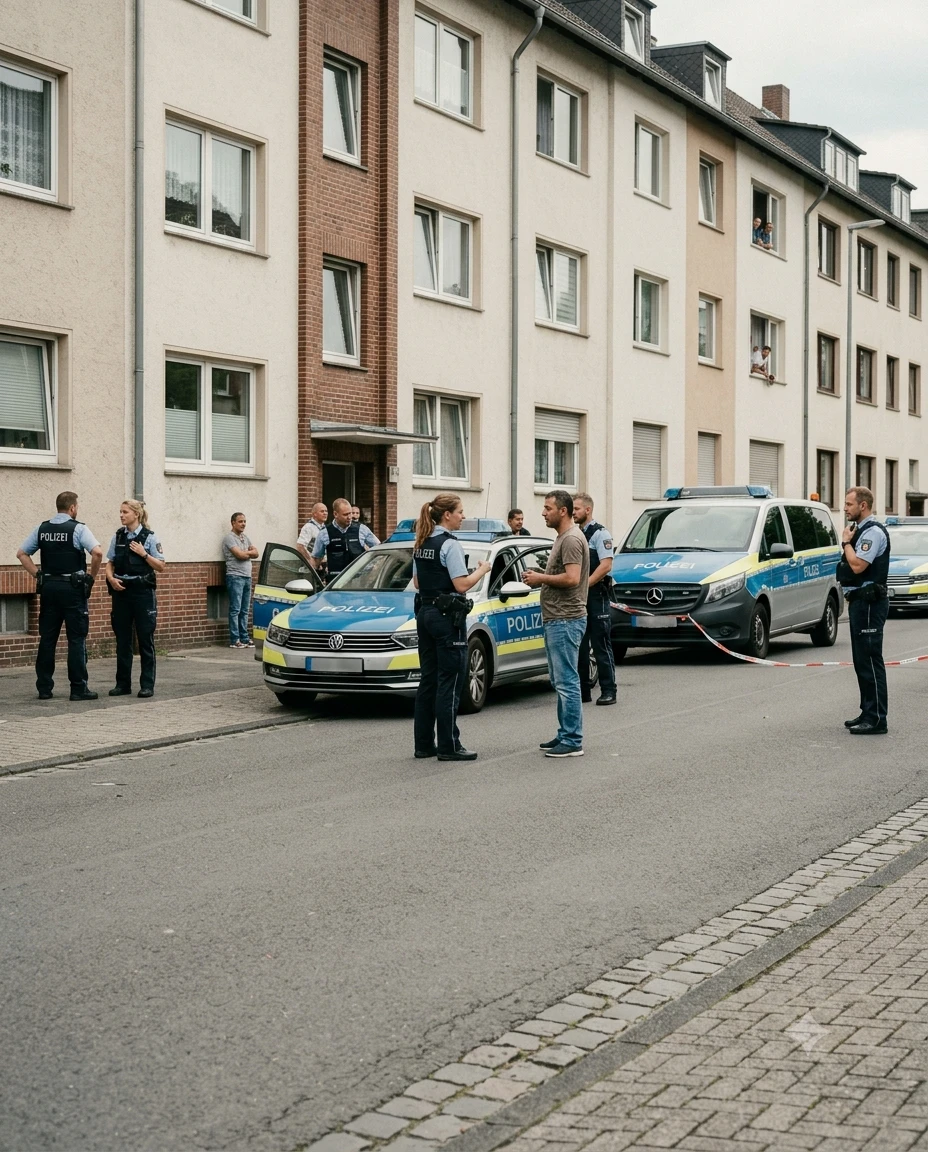 Paderborn'da Baskın: Arnavut ve Türk Şüpheliler Tutuklandı