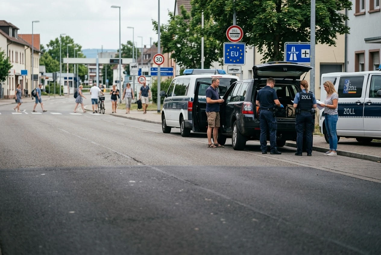 Weil am Rhein'da Sahte Pasaportlu Türk Şüpheli Yakalandı