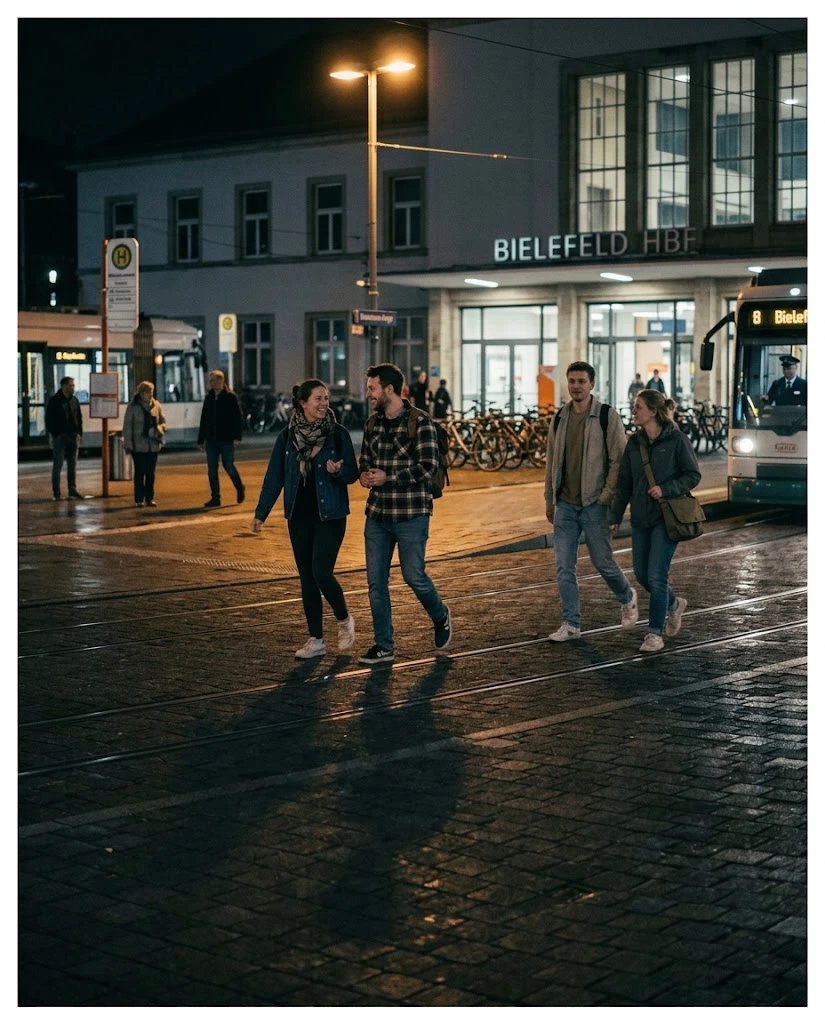 Bielefeld Garı'nda Bıçaklı Saldırı: 22 Yaşındaki Libyalı Yaralandı