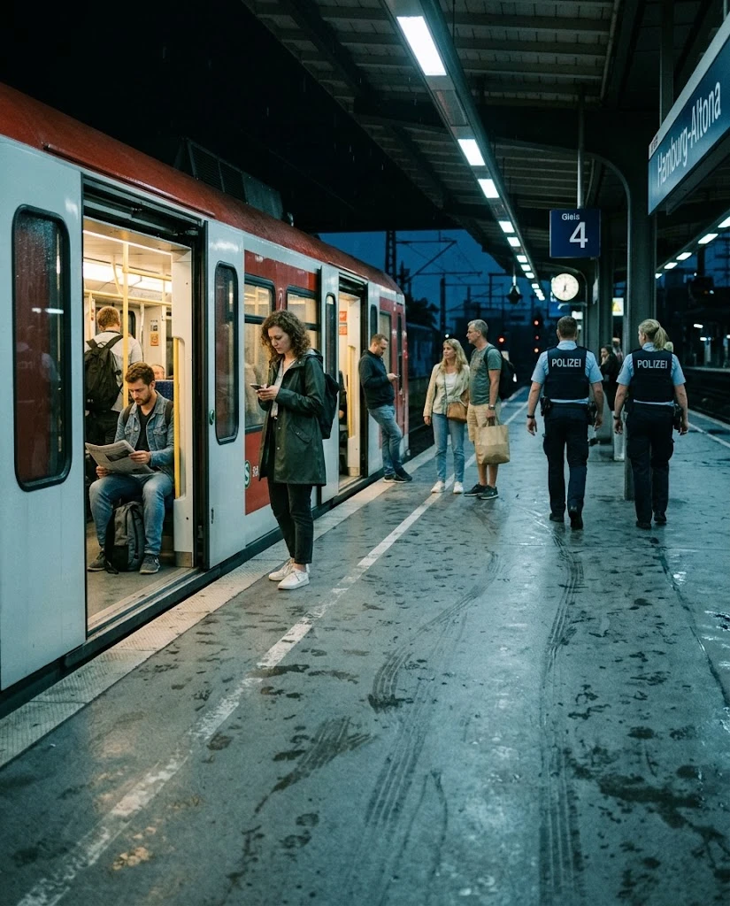 Reeperbahn Hattındaki S-Bahn'da Kavga: Polonyalı Zanlı Gözaltında