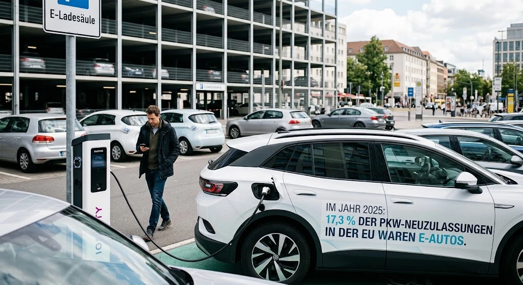AB'de Yeni Otomobillerin %17,3'ü Elektrikli Oldu