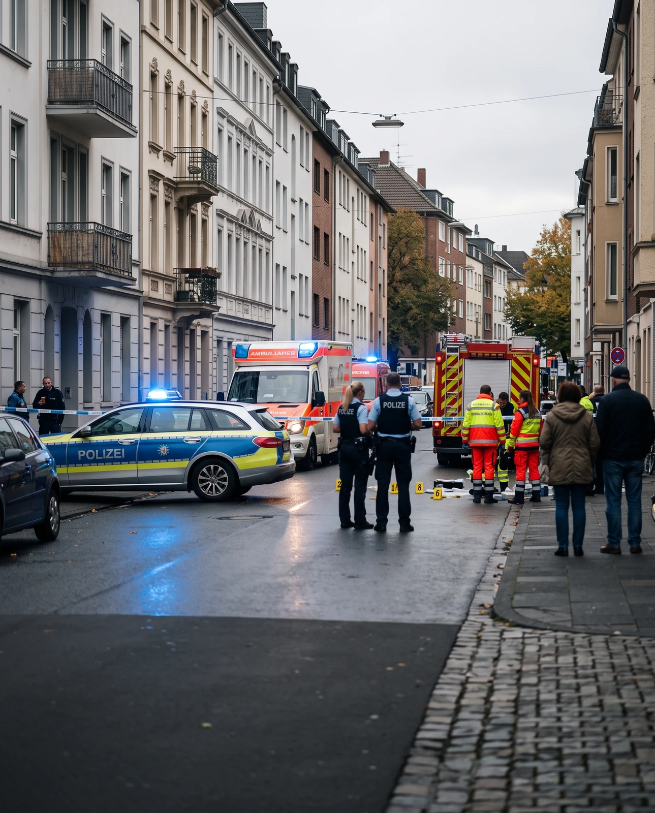 Düsseldorf'ta Bıçaklı Kavga: Ukraynalı Adam Ağır Yaralı