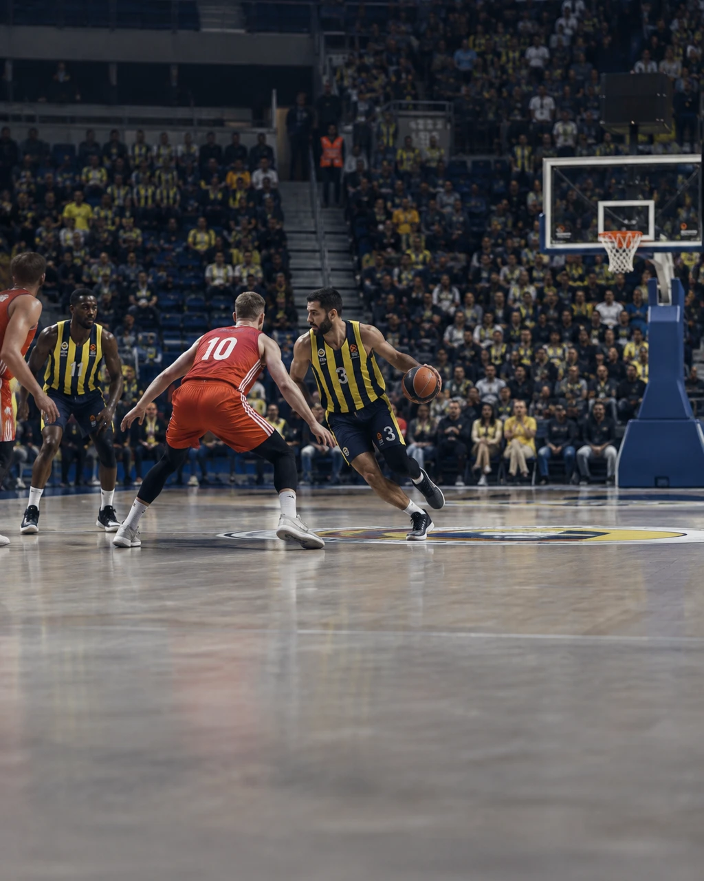 İstanbul'da Fenerbahçe Tarfin, Bayern Münih'i 100-76 Yendi