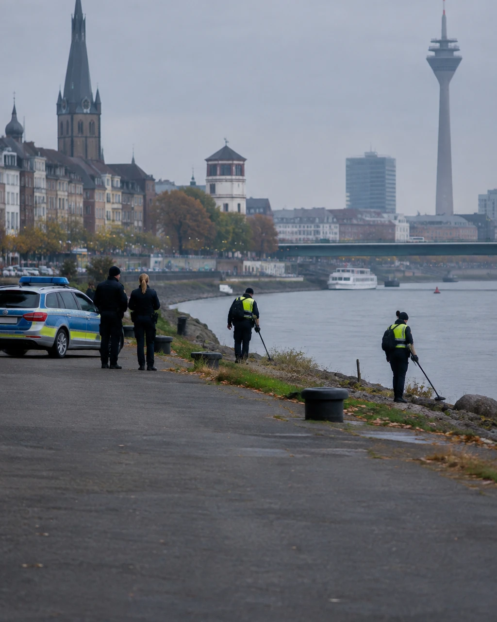 Düsseldorf'ta Alkollü Sürücü Polisi Kolundan Isırdı: Türk Yolcu Müdahaleyi Engellemeye Çalıştı