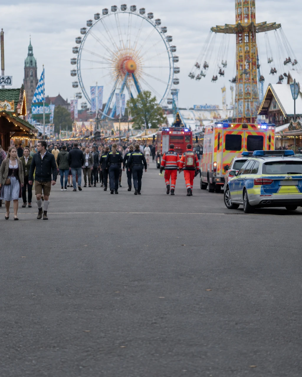 Münih Oktoberfest'te Rekor Katılım: 7,4 Milyon Ziyaretçi, Kazalar Can Aldı