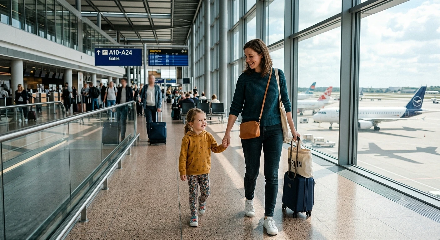 Almanya’da Çocuğuyla Yalnız Yurtdışına Çıkan Ebeveyn Rehberi: İzin ve Belgeler